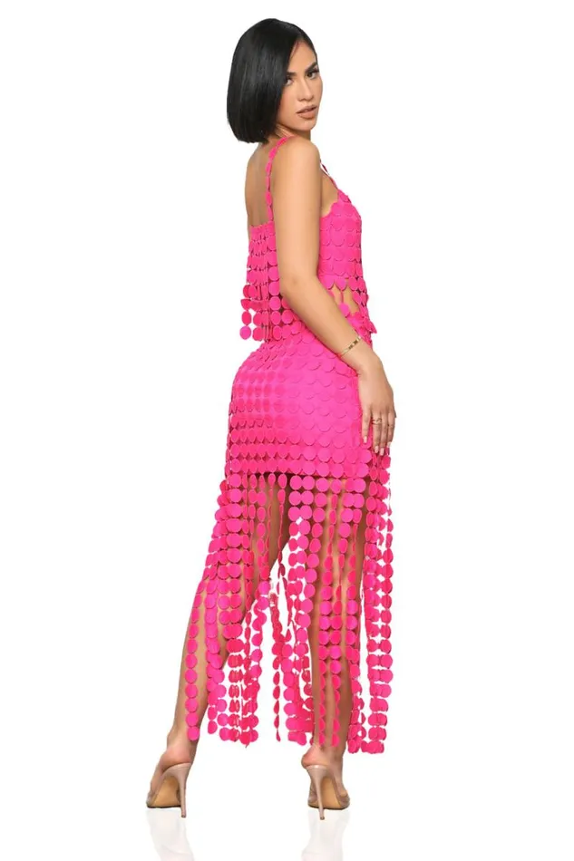 Lilly039s Kloset Sets Women Think Pink Skirt Set