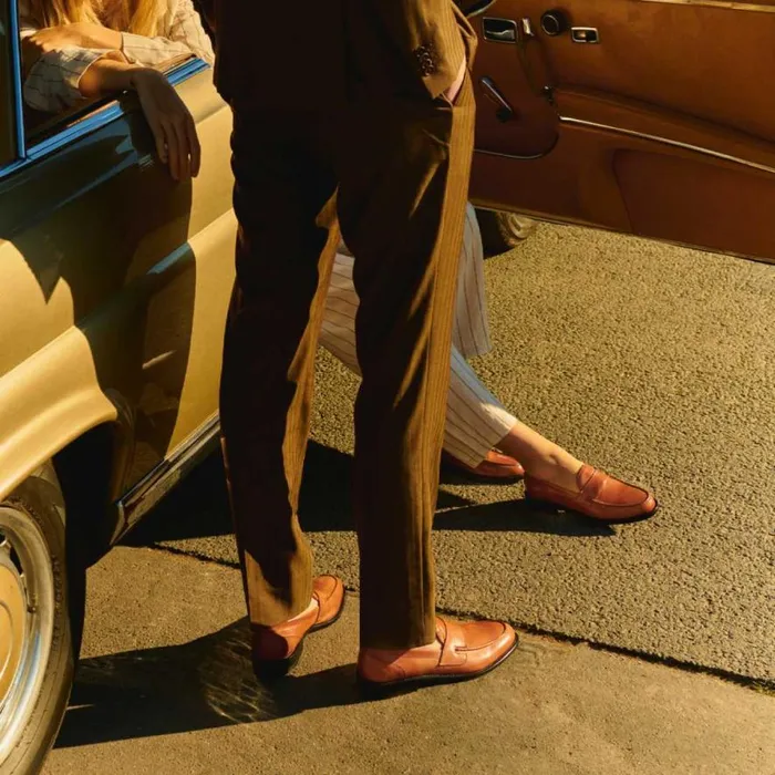 Loafers Men Moreschi FOR HIM 8211 Brown Leather Loafer