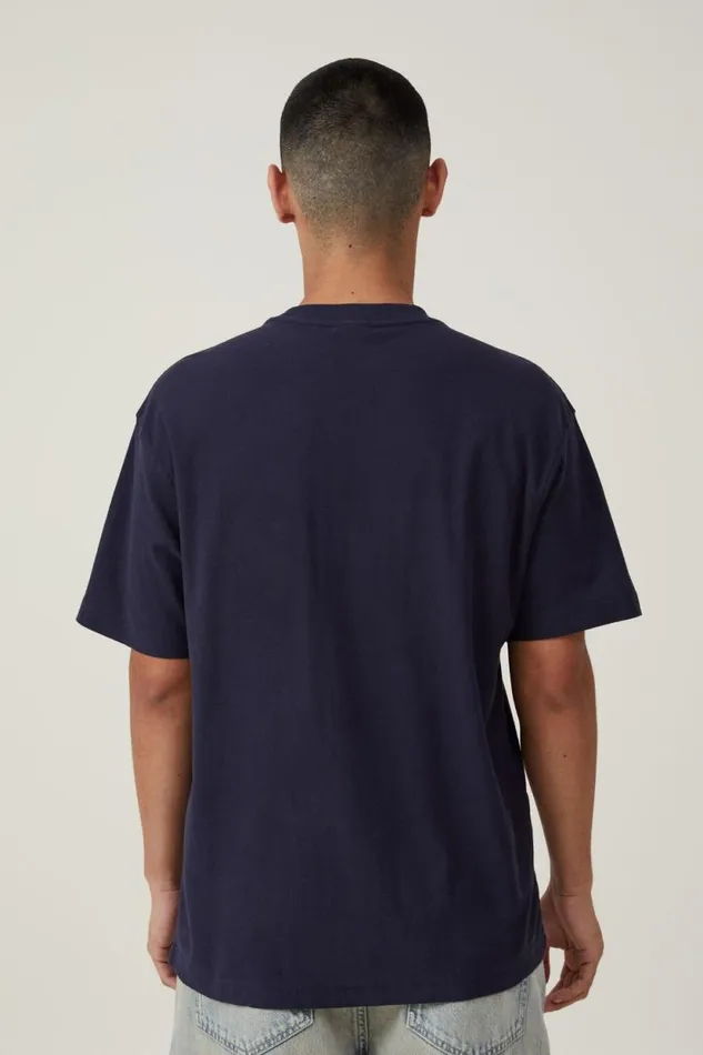 Loose Fit College TShirt True Navyeast Side Ny Men Cotton On Tees and Tanks Loose Fit College TShirt True Navyeast Side Ny Men Cotton On Tees and Tanks
