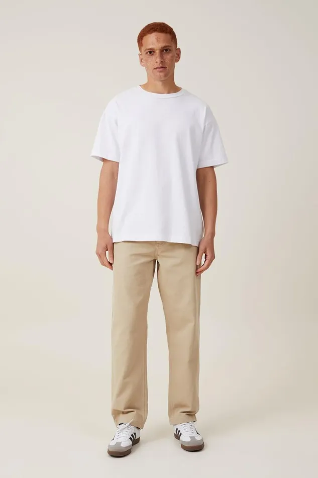 Loose Fit Pant Wheat Men Cotton On Pants