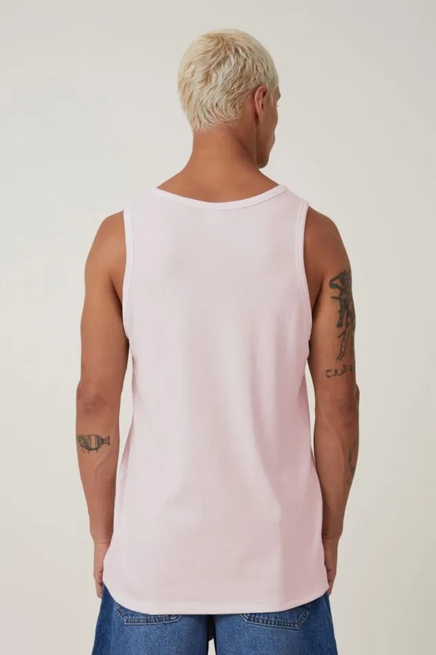 Loose Fit Rib Tank Rose Men Cotton On Tees and Tanks Loose Fit Rib Tank Rose Men Cotton On Tees and Tanks