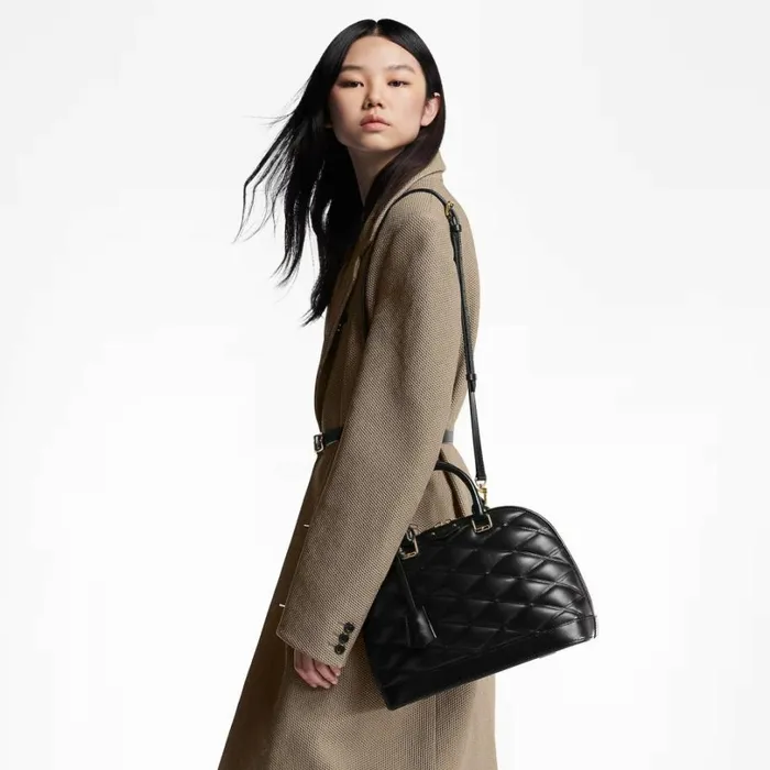 Louis Vuitton Alma Bag Louis Vuitton Black Lamb Leather M23688 Alma PM 8211 Louis Vuitton Handbag Store 8211 Women