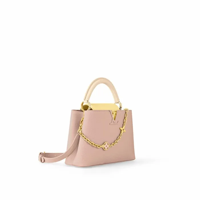Louis Vuitton Capucines Bag Louis Vuitton M22514 Capucines BB Powdered Beige 8211 Louis Vuitton Handbag Store 8211 Women
