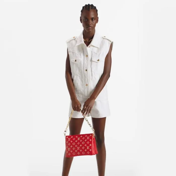 Louis Vuitton Coussin Bag Louis Vuitton M22397 Coussin PM Red 8211 Louis Vuitton Handbag Store 8211 Women