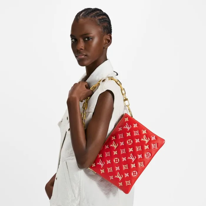 Louis Vuitton Coussin Bag Louis Vuitton M22397 Coussin PM Red 8211 Louis Vuitton Handbag Store 8211 Women