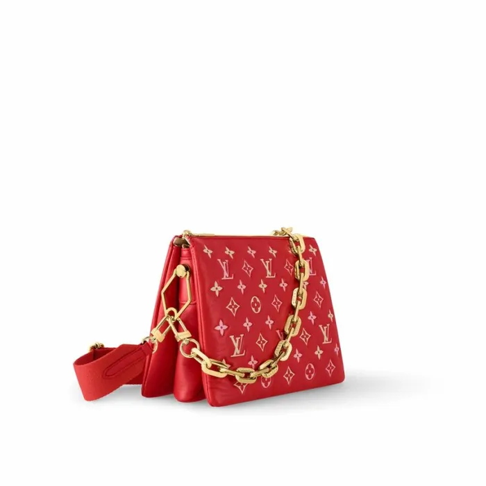 Louis Vuitton Coussin Bag Louis Vuitton M22397 Coussin PM Red 8211 Louis Vuitton Handbag Store 8211 Women