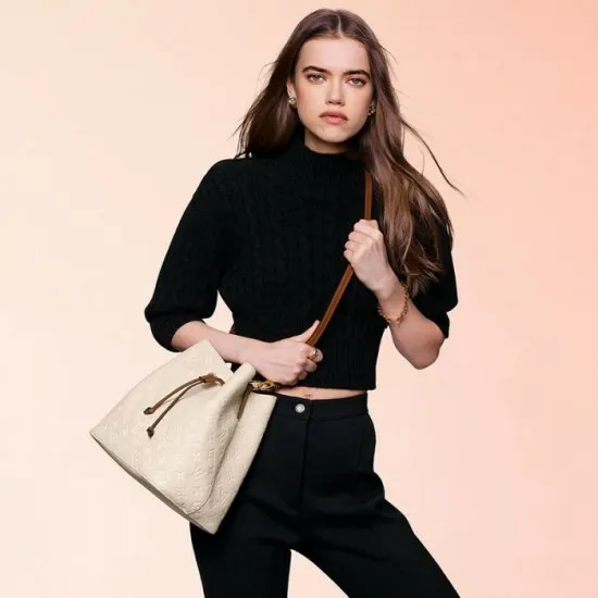 Louis Vuitton NeoNoe Bag Louis Vuitton Nono MM Cream M45307 Navy M45306 8211 Louis Vuitton Handbag Store 8211 Women