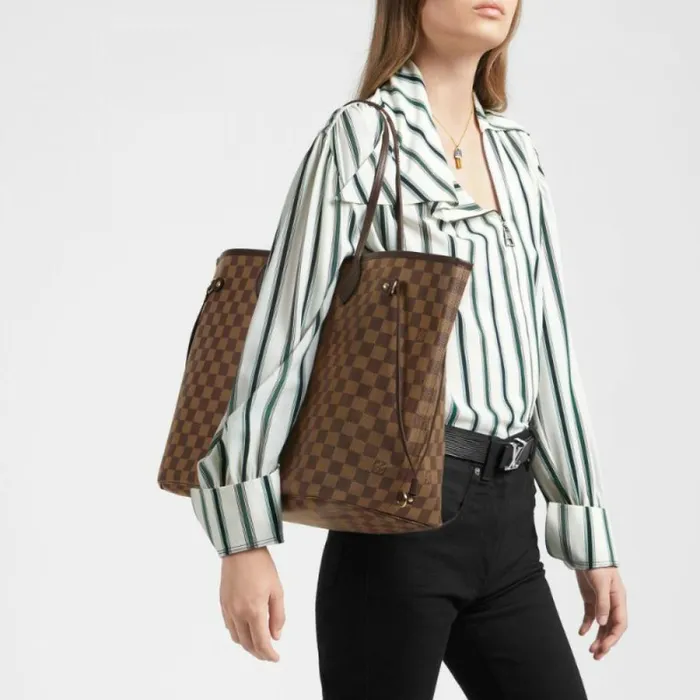 Louis Vuitton Neverfull Bag Louis Vuitton Damier Ebene Canvas Neverfull GM N41357 8211 Louis Vuitton Handbag Store 8211 Women