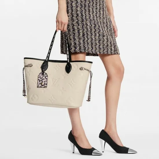 Louis Vuitton Neverfull Bag Louis Vuitton Neverfull MM Black M45856 Cream M58525 8211 Louis Vuitton Handbag Store 8211 Women