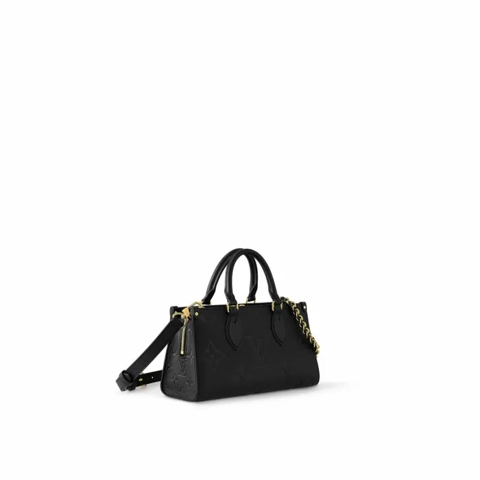Louis Vuitton Onthego Bag Louis Vuitton M23640 OnTheGo East West Black Monogram Empreinte Leather 8211 Louis Vuitton Handbag Store 8211 Women