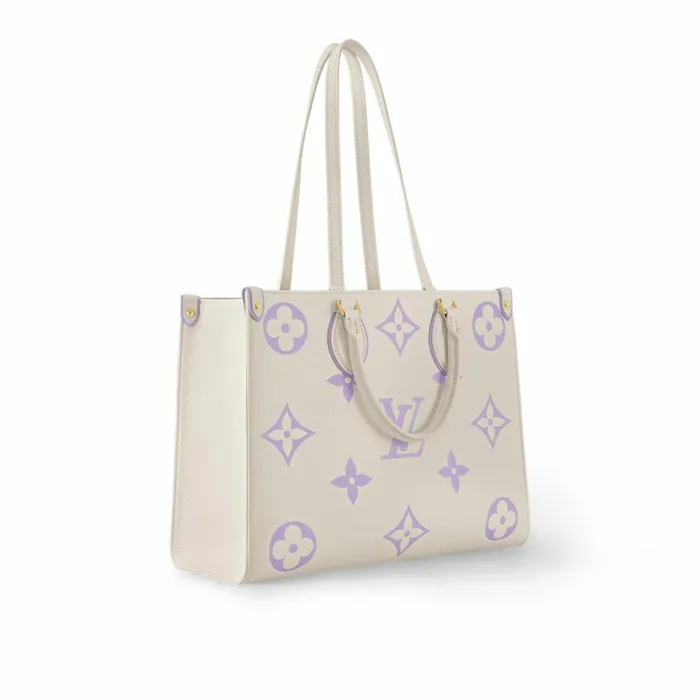 Louis Vuitton Onthego Bag Louis Vuitton M23937 OnTheGo MM LatteBubble Tea 8211 Louis Vuitton Handbag Store 8211 Women