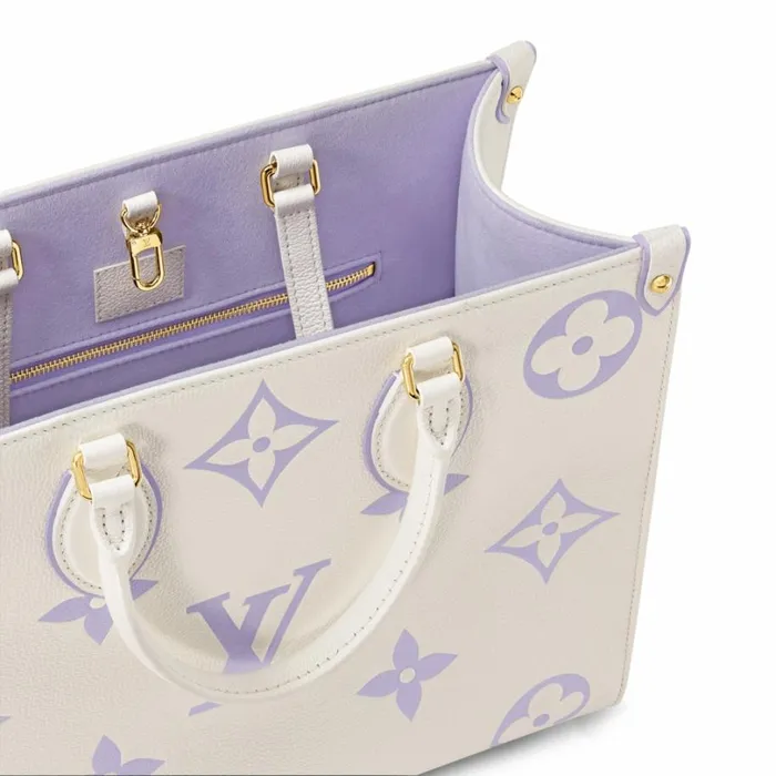 Louis Vuitton Onthego Bag Louis Vuitton M23937 OnTheGo MM LatteBubble Tea 8211 Louis Vuitton Handbag Store 8211 Women