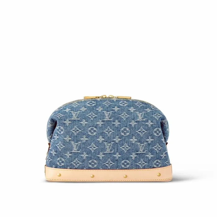 Louis Vuitton Shoulder and Totes Louis Vuitton M24317 Pochette Cosmtique GM Denim Blue 8211 Louis Vuitton Handbag Store 8211 Women Louis Vuitton Shoulder and Totes Louis Vuitton M24317 Pochette Cosmtique GM Denim Blue 8211 Louis Vuitton Handbag Store 8211 Women