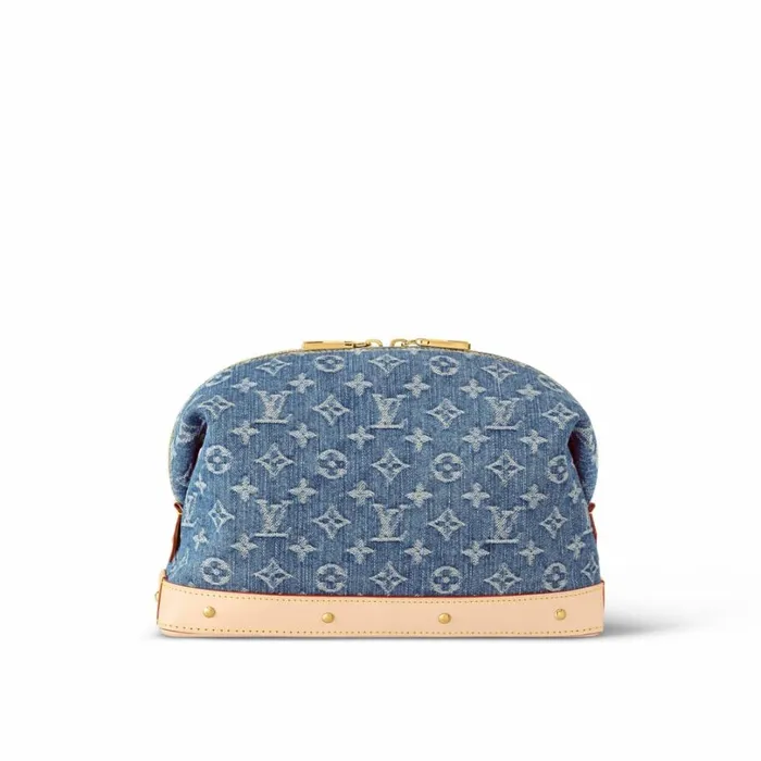 Louis Vuitton Shoulder and Totes Louis Vuitton M24317 Pochette Cosmtique GM Denim Blue 8211 Louis Vuitton Handbag Store 8211 Women