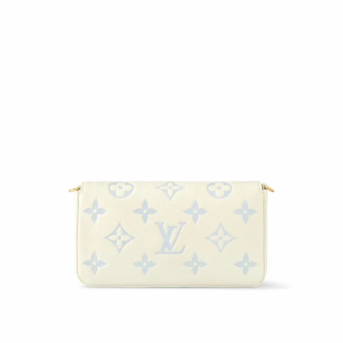 Louis Vuitton Shoulder and Totes Louis Vuitton M83025 Flicie Pochette Candy Blue 8211 Louis Vuitton Handbag Store 8211 Women