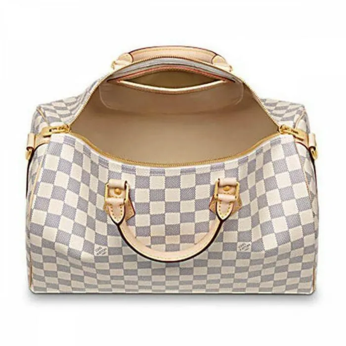 Louis Vuitton Speedy Bag Louis Vuitton Damier Azur Canvas Speedy Bandouliere 35 N41372 8211 Louis Vuitton Handbag Store 8211 Women