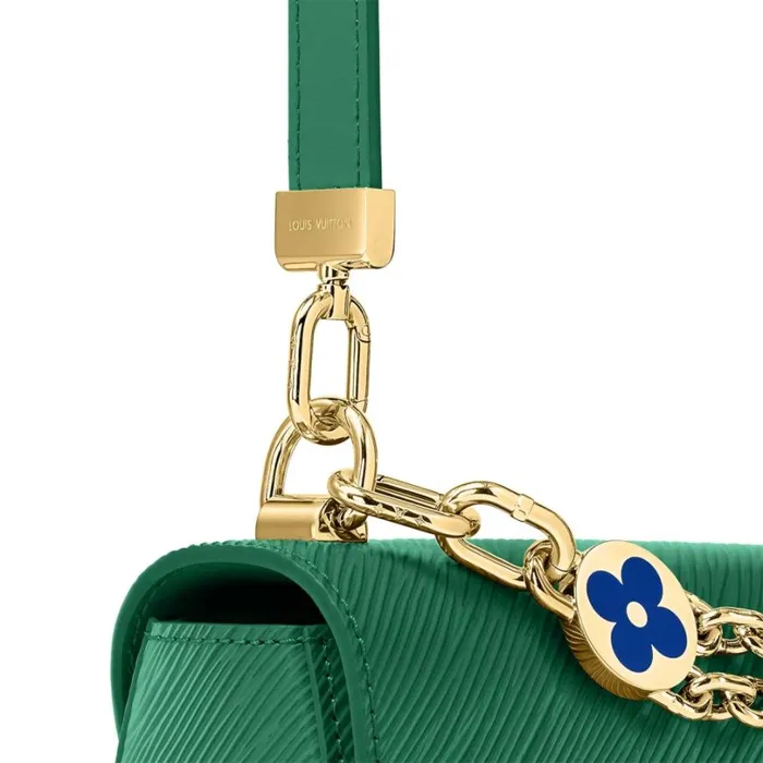 Louis Vuitton Twist Bag Louis Vuitton Serpentine Green M21649 Twist PM 8211 Louis Vuitton Handbag Store 8211 Women