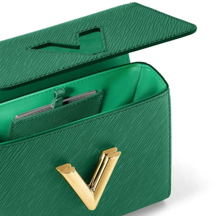 Louis Vuitton Twist Bag Louis Vuitton Serpentine Green M21649 Twist PM 8211 Louis Vuitton Handbag Store 8211 Women