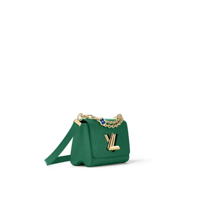 Louis Vuitton Twist Bag Louis Vuitton Serpentine Green M21649 Twist PM 8211 Louis Vuitton Handbag Store 8211 Women