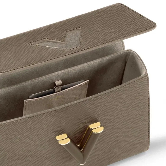 Louis Vuitton Twist Bag Louis Vuitton Smokey Brown M58772 Twist MM 8211 Louis Vuitton Handbag Store 8211 Women