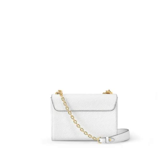 Louis Vuitton Twist Bag Louis Vuitton White M21111 Twist MM 8211 Louis Vuitton Handbag Store 8211 Women