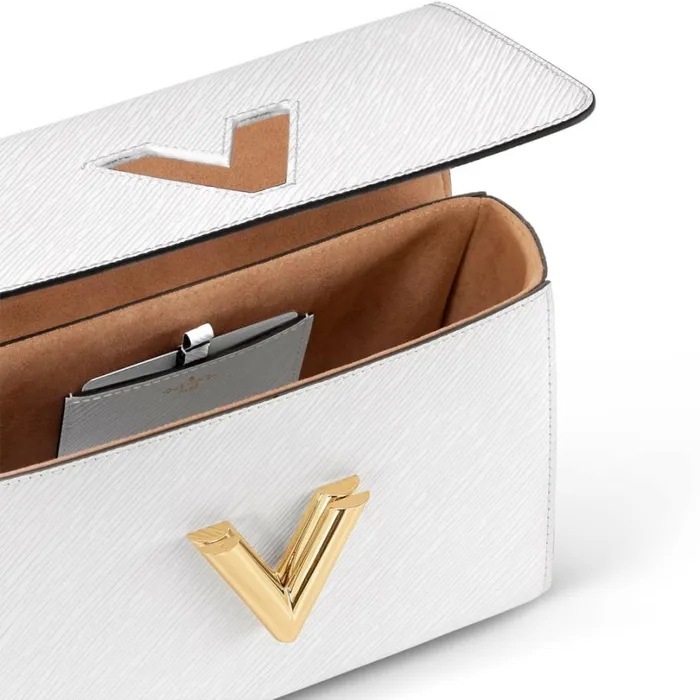 Louis Vuitton Twist Bag Louis Vuitton White M21111 Twist MM 8211 Louis Vuitton Handbag Store 8211 Women
