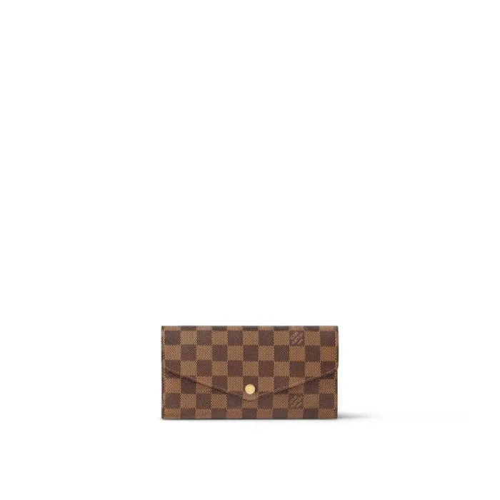 Louis Vuitton Wallets Louis Vuitton Damier Ebene N63209 Sarah Wallet 8211 Louis Vuitton Handbag Store 8211 Women