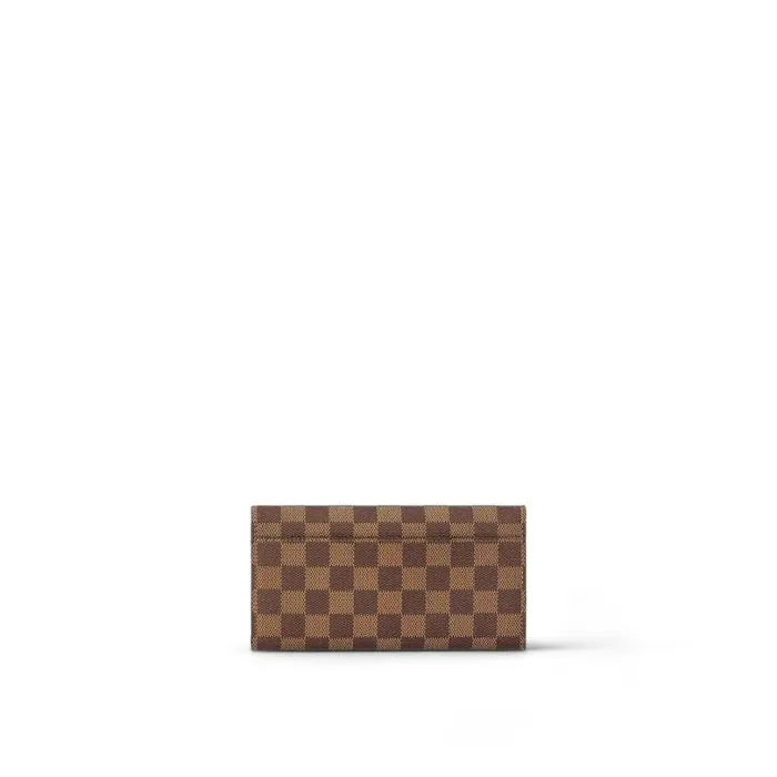 Louis Vuitton Wallets Louis Vuitton Damier Ebene N63209 Sarah Wallet 8211 Louis Vuitton Handbag Store 8211 Women