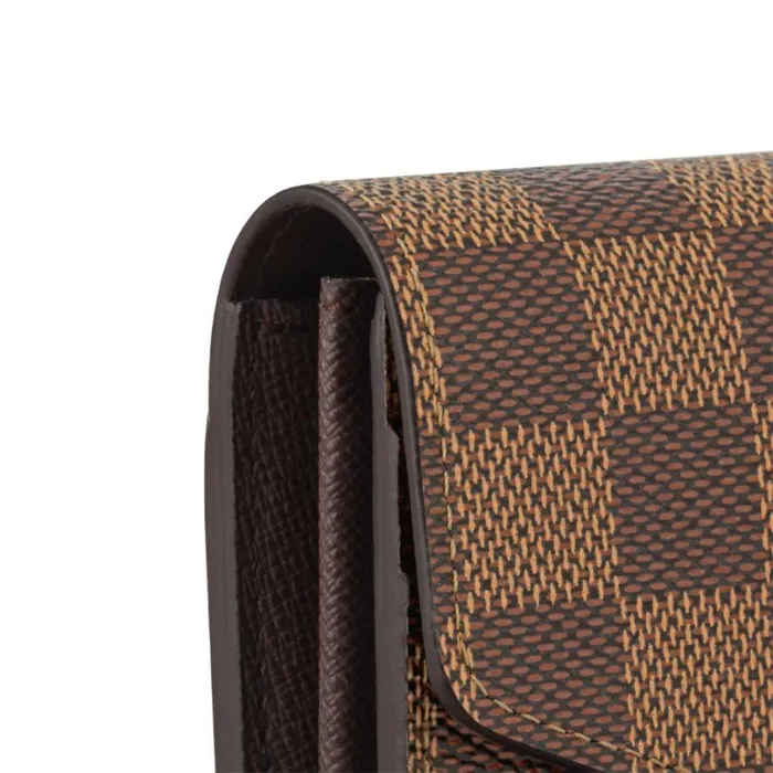 Louis Vuitton Wallets Louis Vuitton Damier Ebene N63209 Sarah Wallet 8211 Louis Vuitton Handbag Store 8211 Women