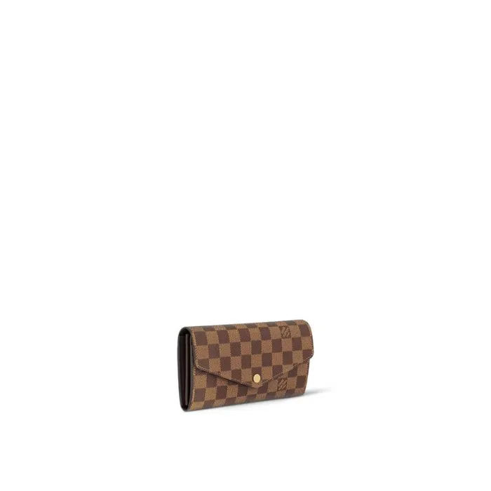 Louis Vuitton Wallets Louis Vuitton Damier Ebene N63209 Sarah Wallet 8211 Louis Vuitton Handbag Store 8211 Women