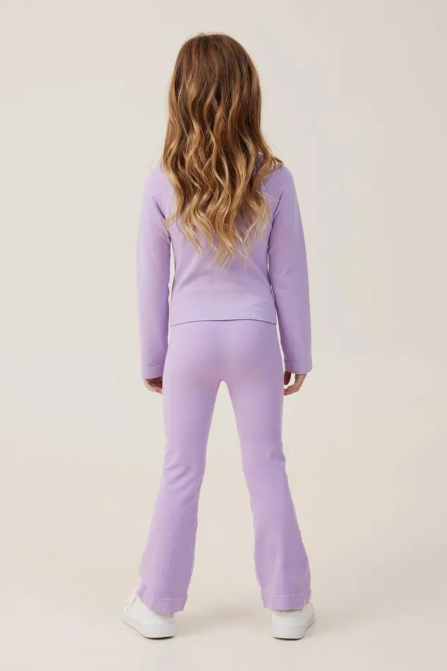 Lucia Active Flare Pant Lilac Drop Girls Cotton On Leggings Pants and Jeans