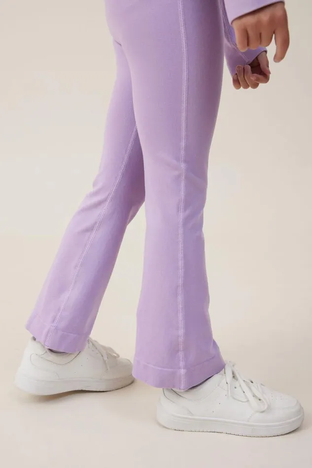 Lucia Active Flare Pant Lilac Drop Girls Cotton On Leggings Pants and Jeans
