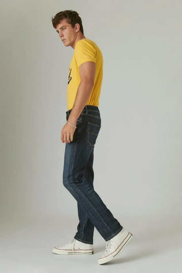 Lucky Brand 410 Athletic Straight Coolmax Stretch Jean Fayette Men Jeans