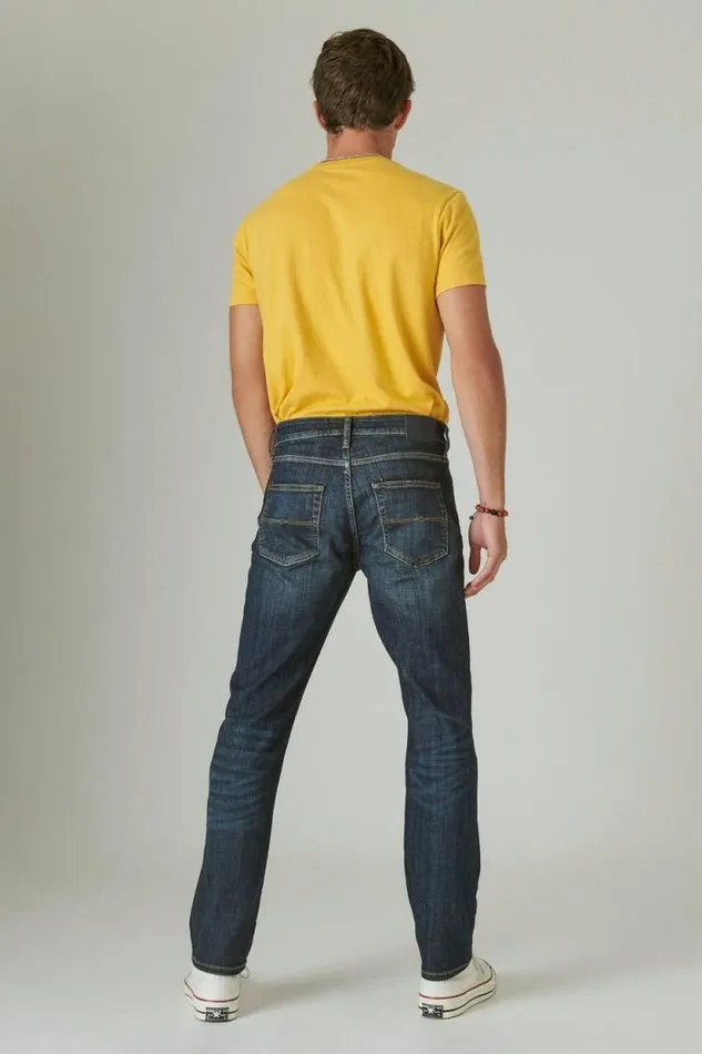 Lucky Brand 410 Athletic Straight Coolmax Stretch Jean Fayette Men Jeans