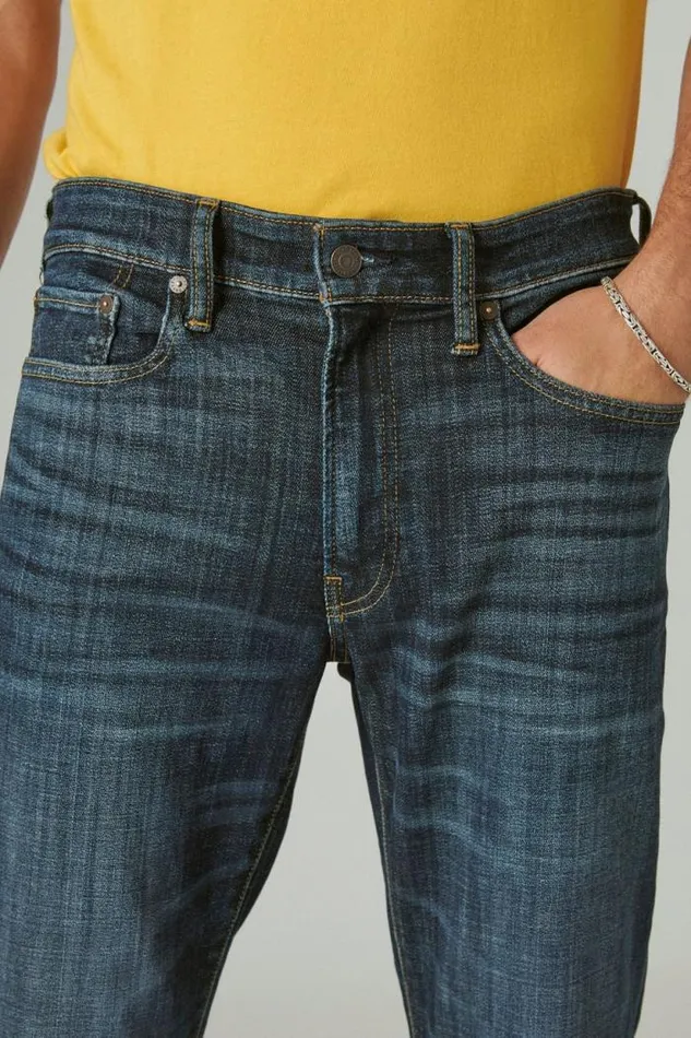 Lucky Brand 410 Athletic Straight Coolmax Stretch Jean Fayette Men Jeans