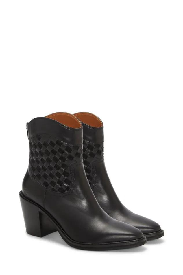 Lucky Brand Aryleis Western Bootie Feather Women Shoes