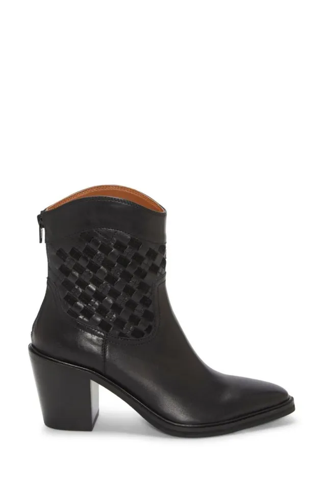 Lucky Brand Aryleis Western Bootie Feather Women Shoes