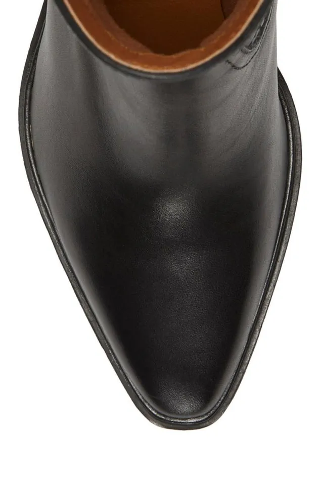 Lucky Brand Aryleis Western Bootie Feather Women Shoes