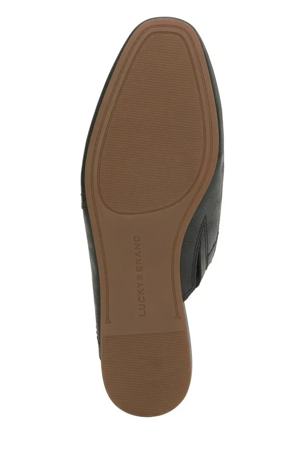 Lucky Brand Badri Slip On Mule Black Women Shoes