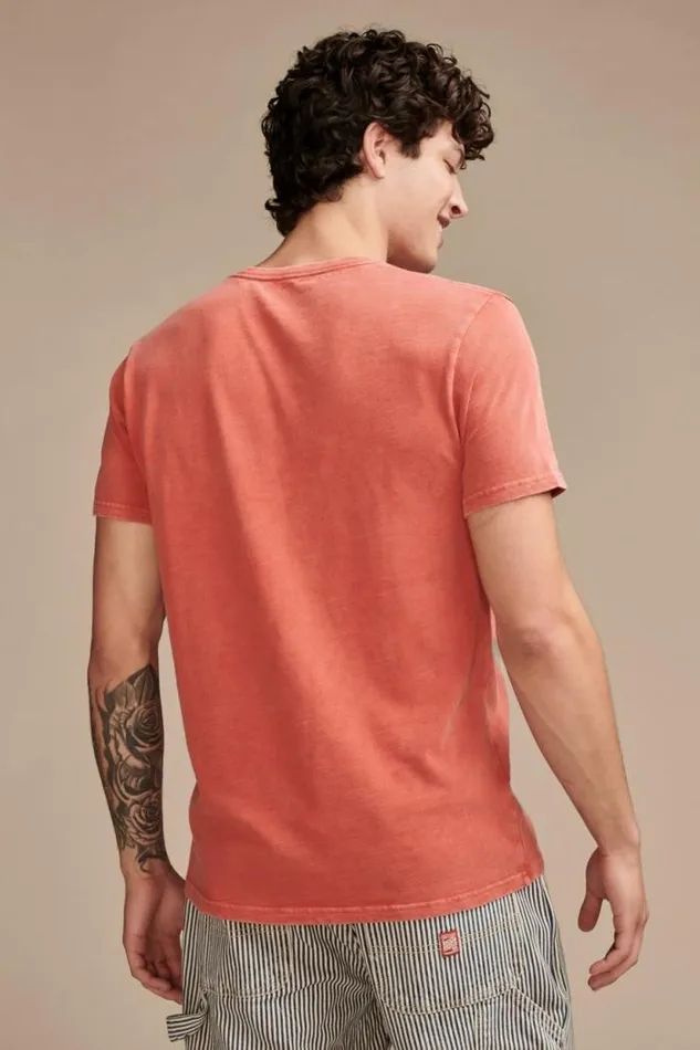 Lucky Brand Cocacola Molten Lava Men Graphic Tees
