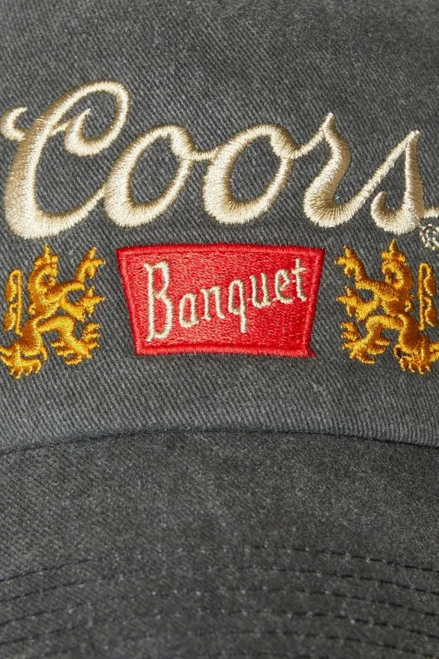 Lucky Brand Coors Trucker Hat Black Men Hats