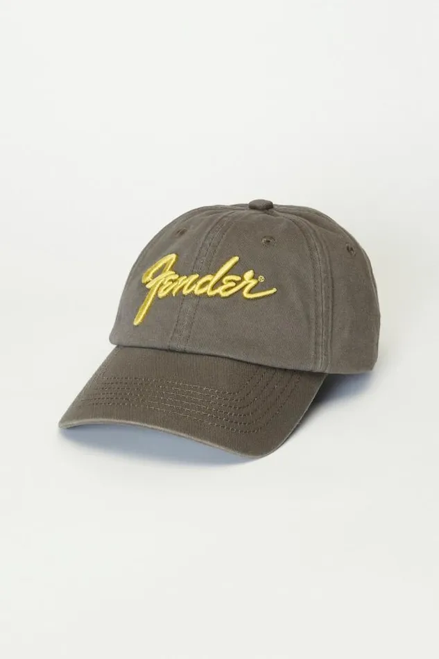 Lucky Brand Fender Baseball Hat Grey Men Hats