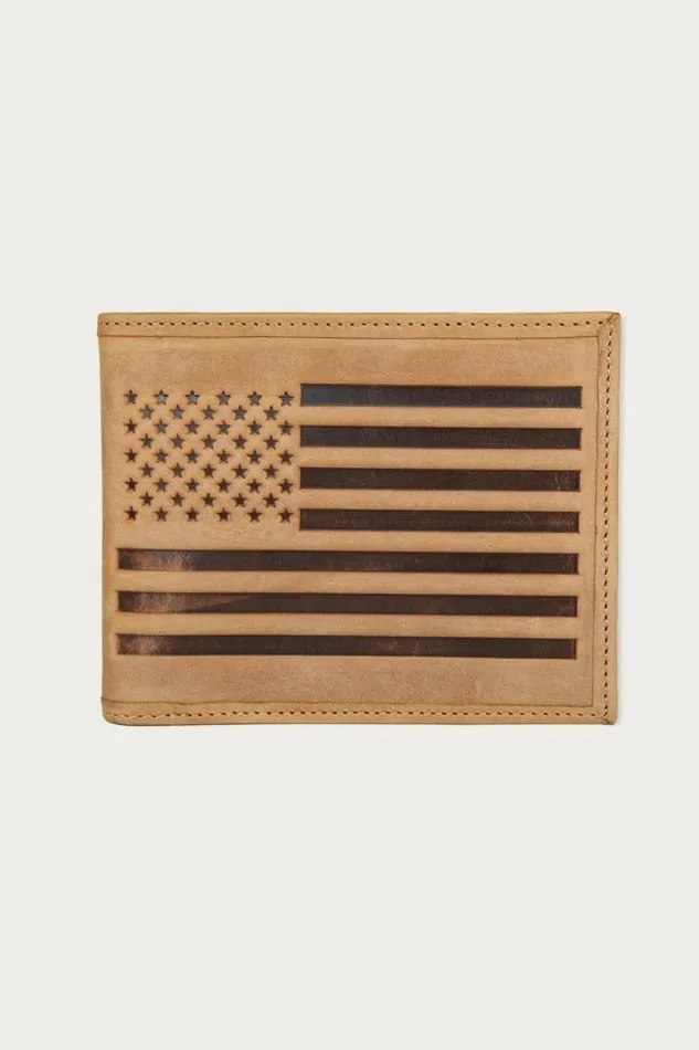 Lucky Brand Flag Embossed Leather Bifold Wallet Medium Brown Men Bags and Wallets Lucky Brand Flag Embossed Leather Bifold Wallet Medium Brown Men Bags and Wallets