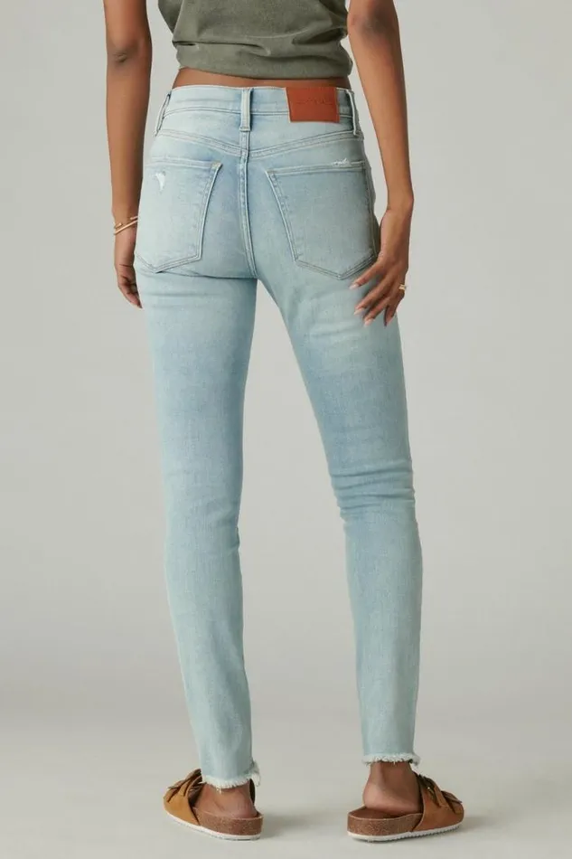 Lucky Brand High Rise Bridgette Skinny Girl Crush Dest Women Jeans