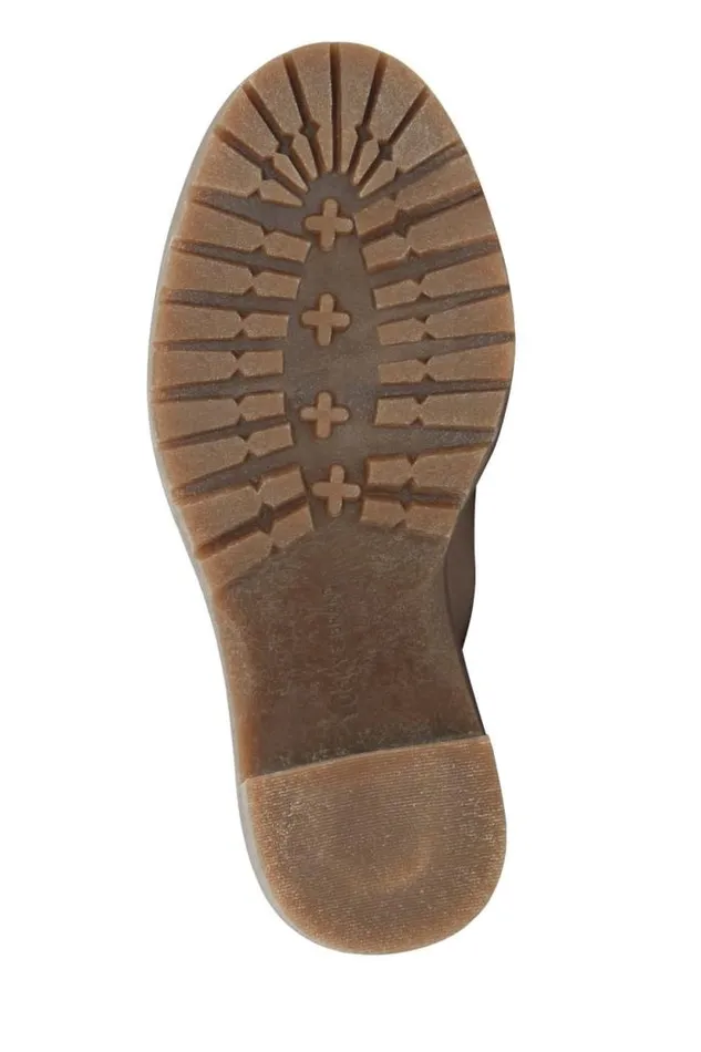 Lucky Brand Hollia Heeled Bootie Light Beige Women Shoes