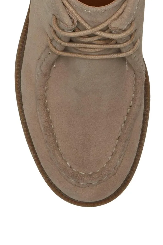 Lucky Brand Hollia Heeled Bootie Light Beige Women Shoes