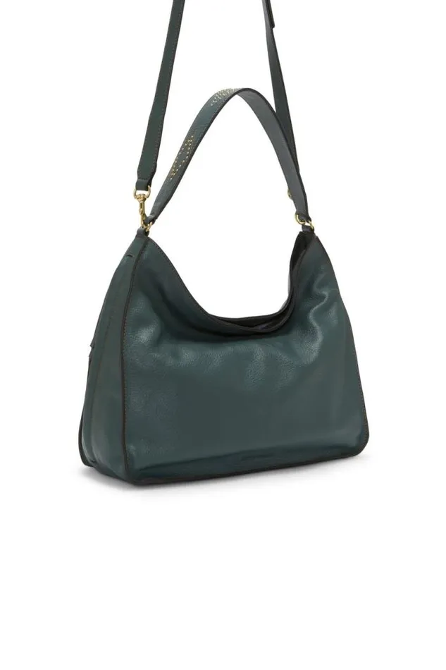 Lucky Brand Iris Studded Shoulder Bag Light Green Women Handbags
