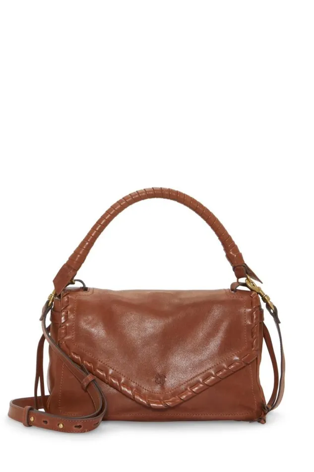 Lucky Brand Love Shoulder Bag Whiskey Wash Women Handbags