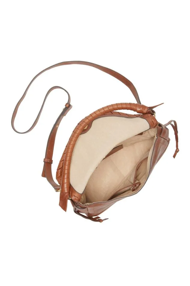 Lucky Brand Love Shoulder Bag Whiskey Wash Women Handbags