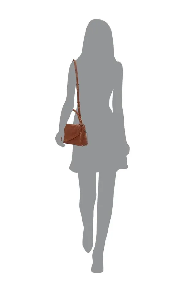 Lucky Brand Love Shoulder Bag Whiskey Wash Women Handbags